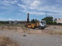 Building of a Brico Depôt warehouse at Alcalde Rovira Roure Avenue in Lleida.