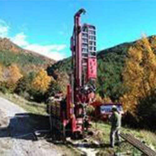 Estudio geológico para ampliación de cantera en calizas, con la perforación de más de 100 metros con sistema Sonic Drilling