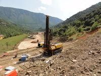 Estudo geológico auxiliar para o projecto de construção de estruturas do projecto de acondicionamento da estrada N 260