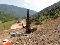 Estudo geológico auxiliar para o projecto de construção de estruturas do projecto de acondicionamento da estrada N 260. Eje Pirenaico. Troço: Gerri de la Sal (Lleida).