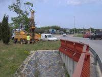 Estudo geotécnico do projecto de construção para o desdobramento da N II.