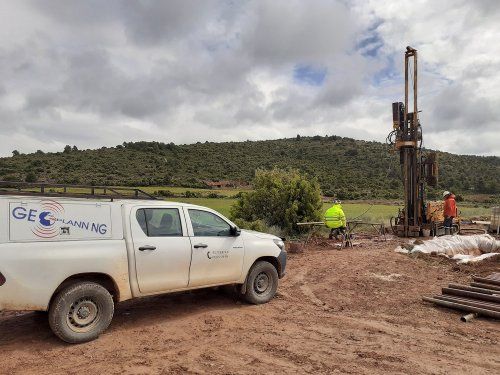 Perforación de arcillas en Teruel