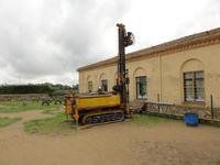 Estudo geotécnico para o projecto de ampliação da escola Pedra Dreta em Sant Sadurní de l'Heura. Gerona.