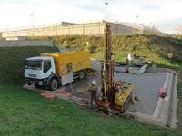 Estudio geotécnico pra el proyecto de reparación y mejora de las instalaciones de saneamiento del centro penitenciario de Quatre Camins. La Roca del Vallès