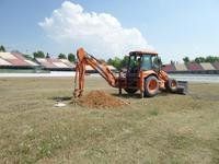 Estudo de materiais para o novo circuito de Rallycross no circuito da Catalunha. T,M. Montmeló.