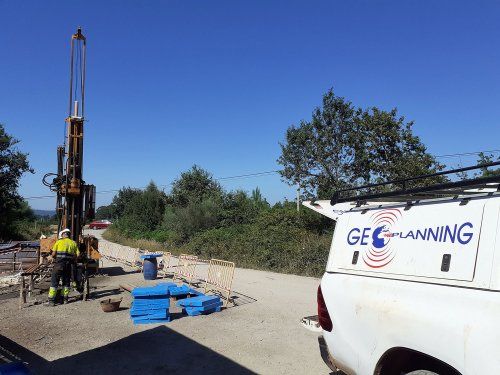 Sondeos geotécnicos en túnel en Pontevedra