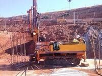 Campanha geotécnica. Construção da estrutura da futura estação de la Sagrera  AVE de Barcelona